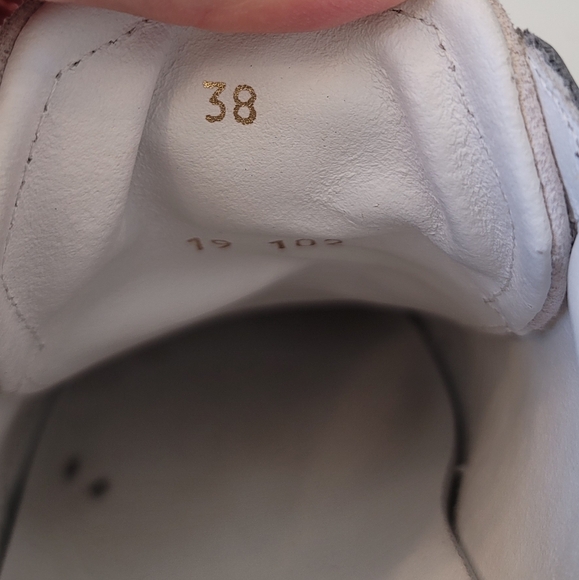 Oliver Cabell Gray and White Sneakers - Picture 5 of 12